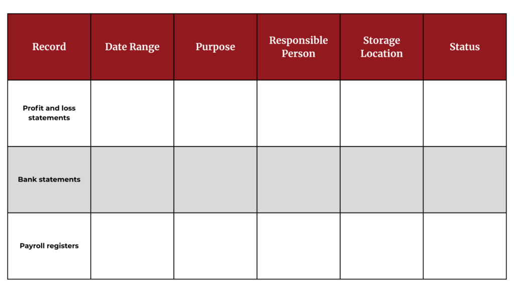 hurricane loss file with financial records and insurance documents